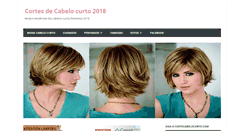 Desktop Screenshot of cortecabelocurto.com